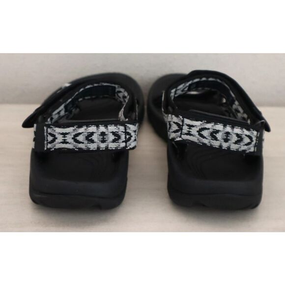 Teva 1093378 Women's Sz 5 Black/White Hurricane 4 Sport Hiking Sandals - Picture 3 of 13